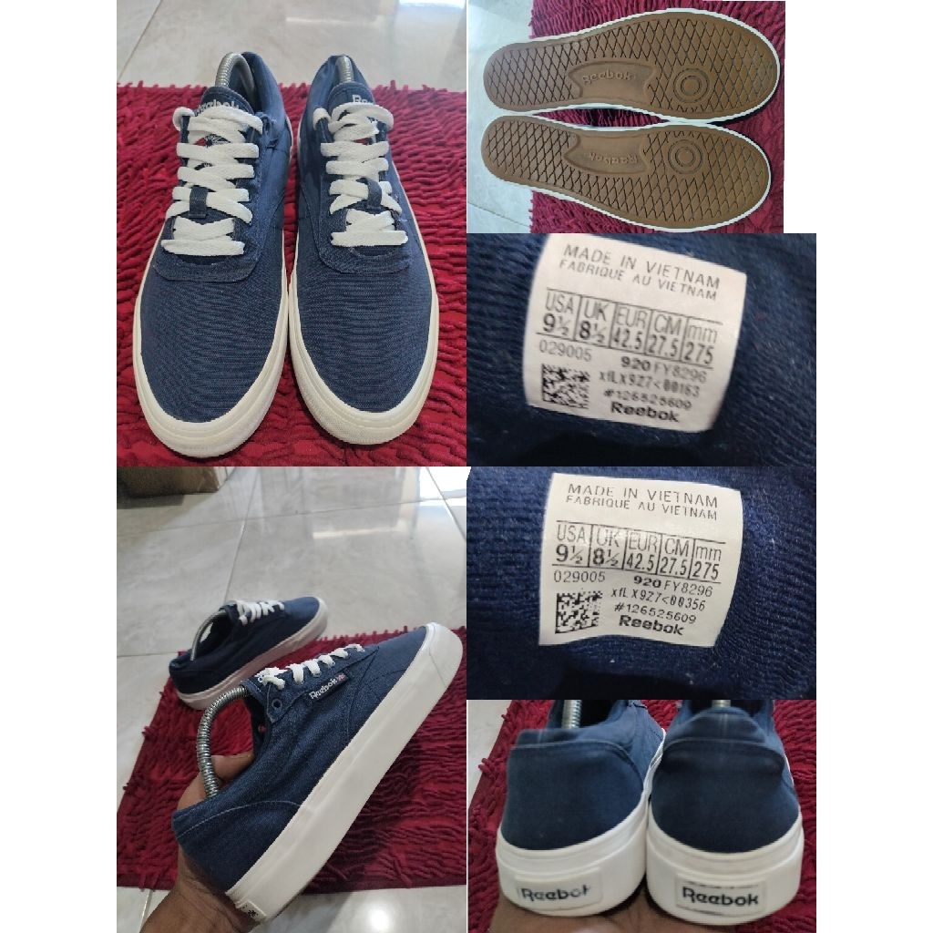 Sepatu Preloved Second Original Reebok Classic Size 42