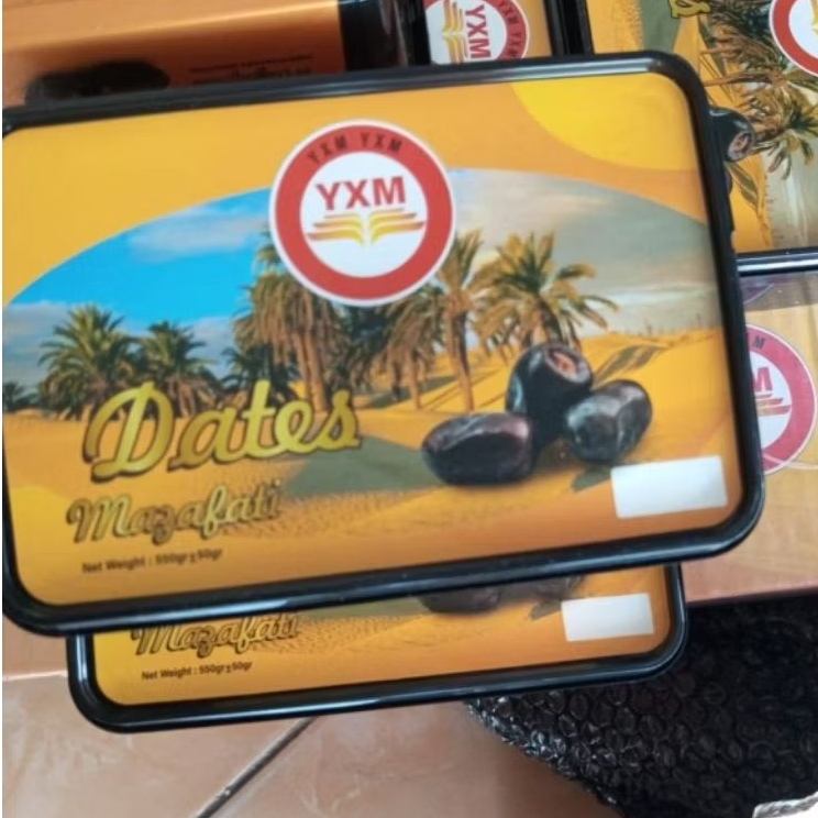 [ READY PALEMBANG ] Kurma Bam Samira/ Mazafati/ Anggur - 500gr