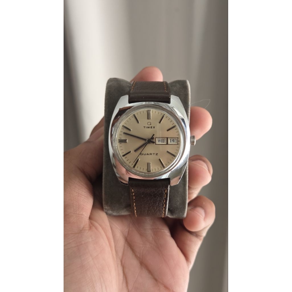 Q Timex 1979 Original Issue Jam Tangan Vintage
