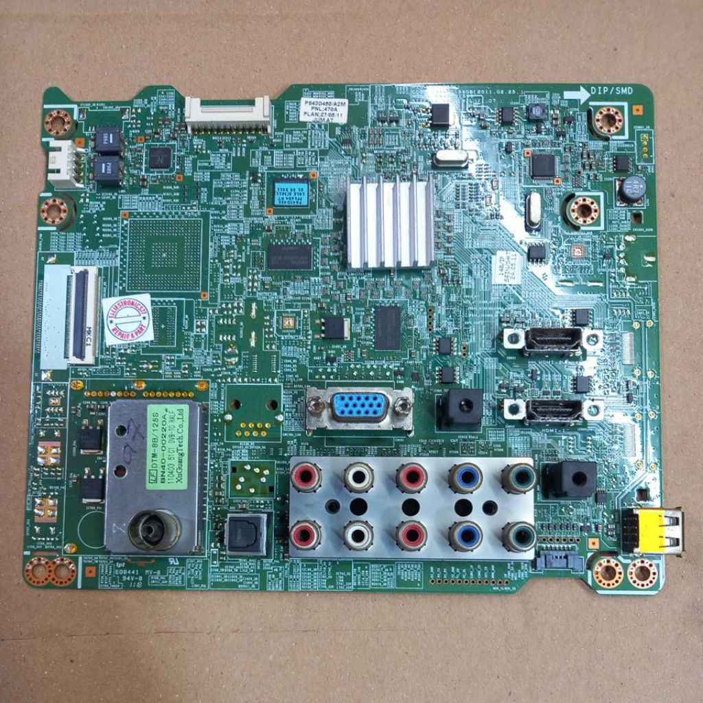 MB MAINBOARD MOTHERBOARD TV SAMSUNG PLASMA 43D450