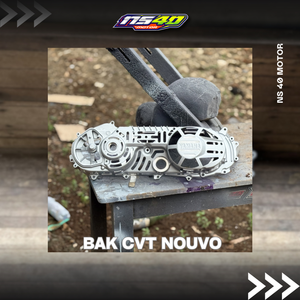Bak CVT Original Yamaha Nouvo Coak Full Bahan Original PNP Mio Sporty Smile Karbu Nouvo Soul