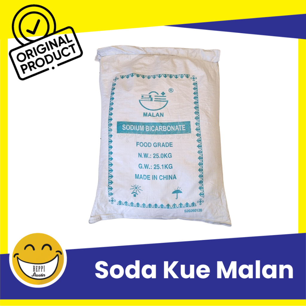 Soda Kue Baking Soda Sodium Bicarbonate Malan 500 GRAM