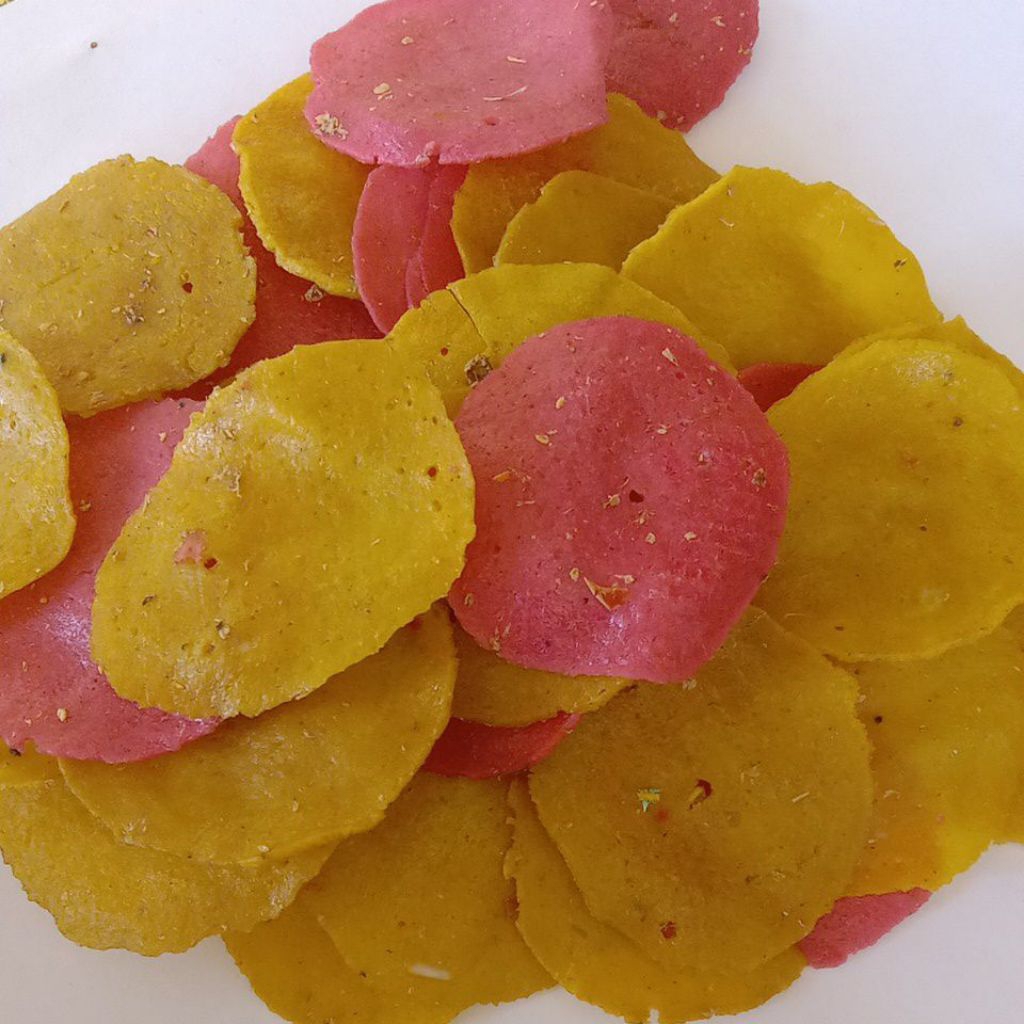 Kerupuk Upil Mentah 500 Gram| Kerupuk Mentah Bisa Goreng Pasir / Minyak