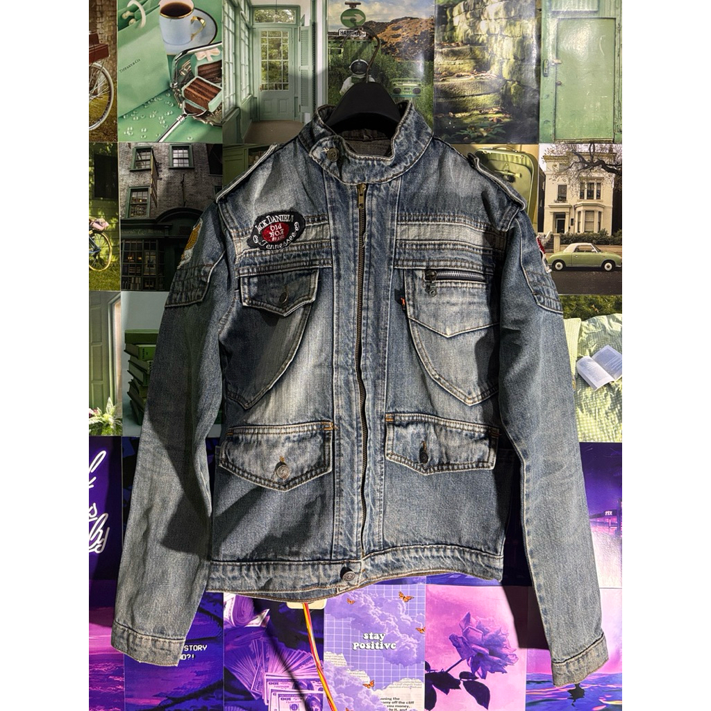 Jack Daniels x Xstick Denim Jacket Preloved