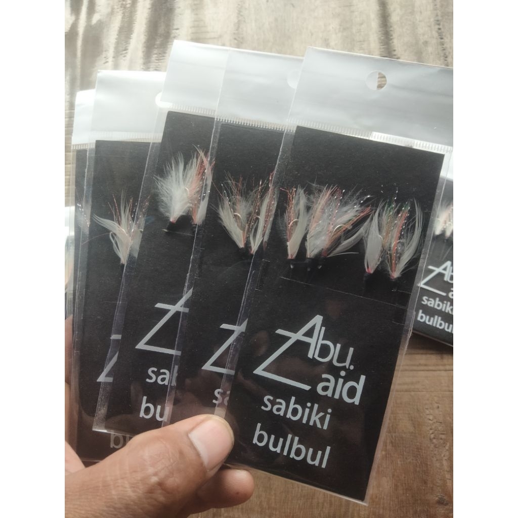 Sabiki bulu ayam kecil no#17