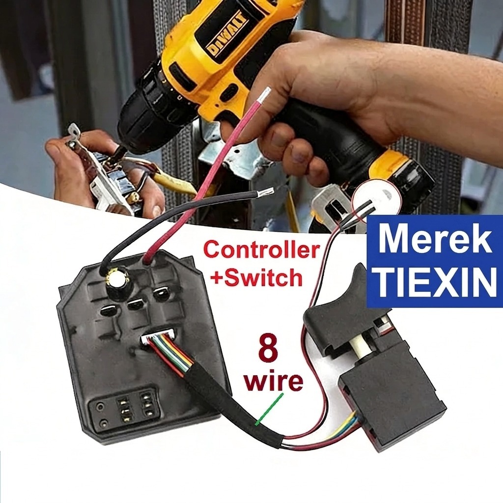 Saklar Switch Trigger Modul Board Esc Speed Controller Impact Wrench Drill Brushless Nagawa Saklar S
