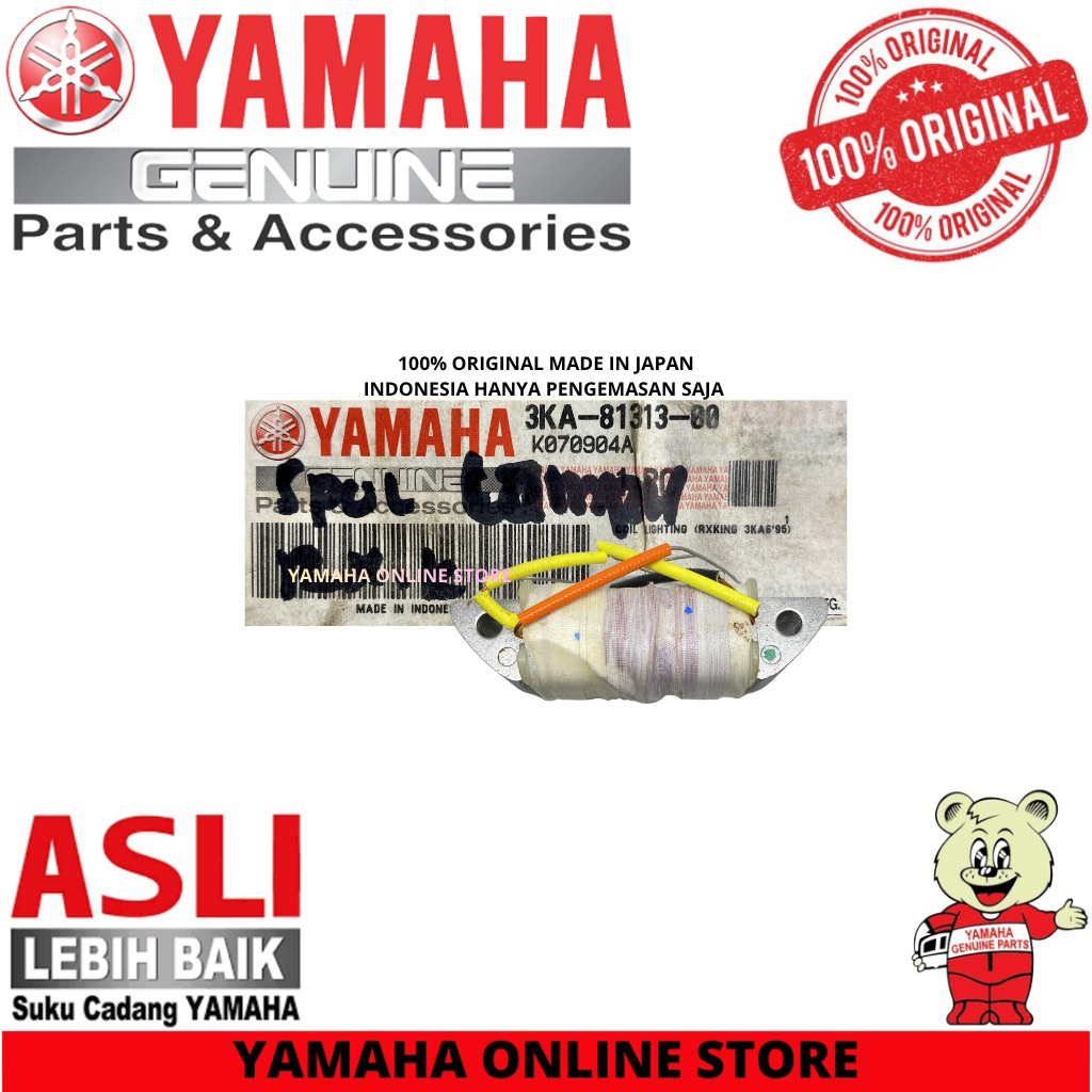 3KA-81313-00 | SPUL LAMPU RXS RXZ RX KING ORIGINAL YAMAHA MADE IN JAPAN NOS