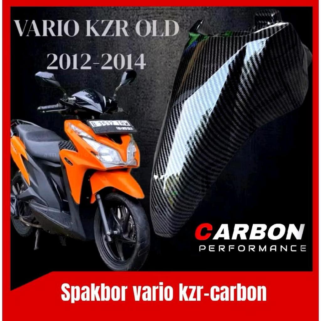 Spakbor depan vario KZR 2012-2014 carbon SPAKBOR carbon vario bohlam KZR Motorcycle