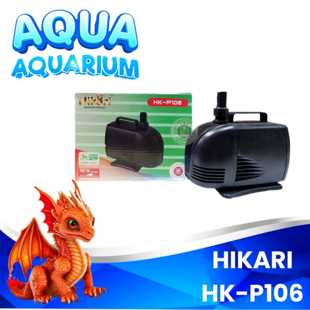 POMPA CELUP AIR HIKARI HK-P106 WATER PUMP AQUARIUM/KOLAM IKAN HK 106