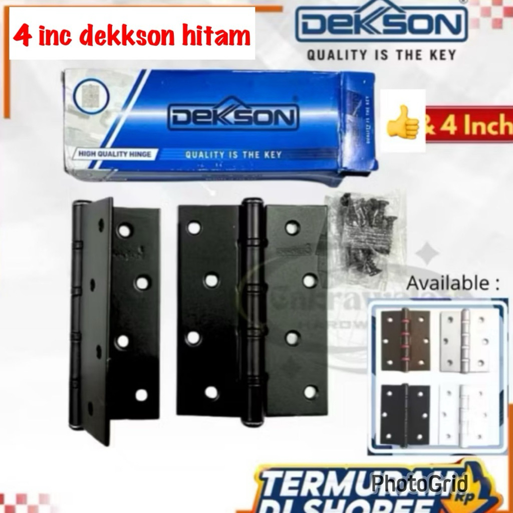 engsel dekkson 4 inc engsel pintu dekkson engsel pintu dekkson ukuran 4 inc tebal ENGSEL PINTU DEKKS