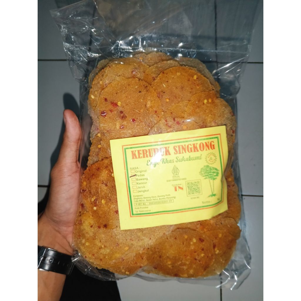 KRIPIK SINGKONG ENYE KHAS SUKABUMI 400GR/PCS