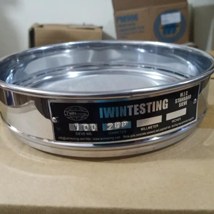 Test Sieve - Ayakan Laboratorium Mesh 30, 600 micron