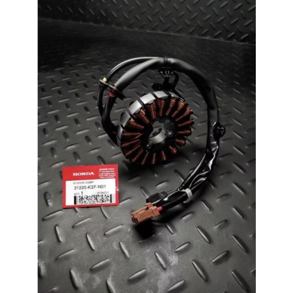 SPUL STATOR COMP SCOOPY FI ESP K2F PRESTIGE 2021 2022 31220K2FN01 31220K2FN81 ORI AHM