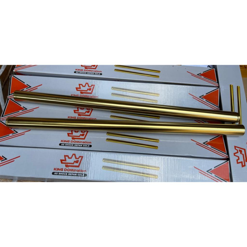 TERMURAH AS SHOCK SOK DEPAN GOLD EMAS UK 30 RX KING RXK RXS RXZ SET KUALITAS GRADE A TERBAIK