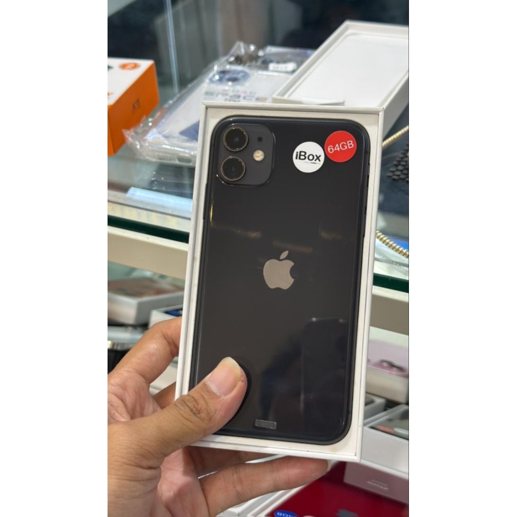 IPHONE 11 128gb ibox Baru