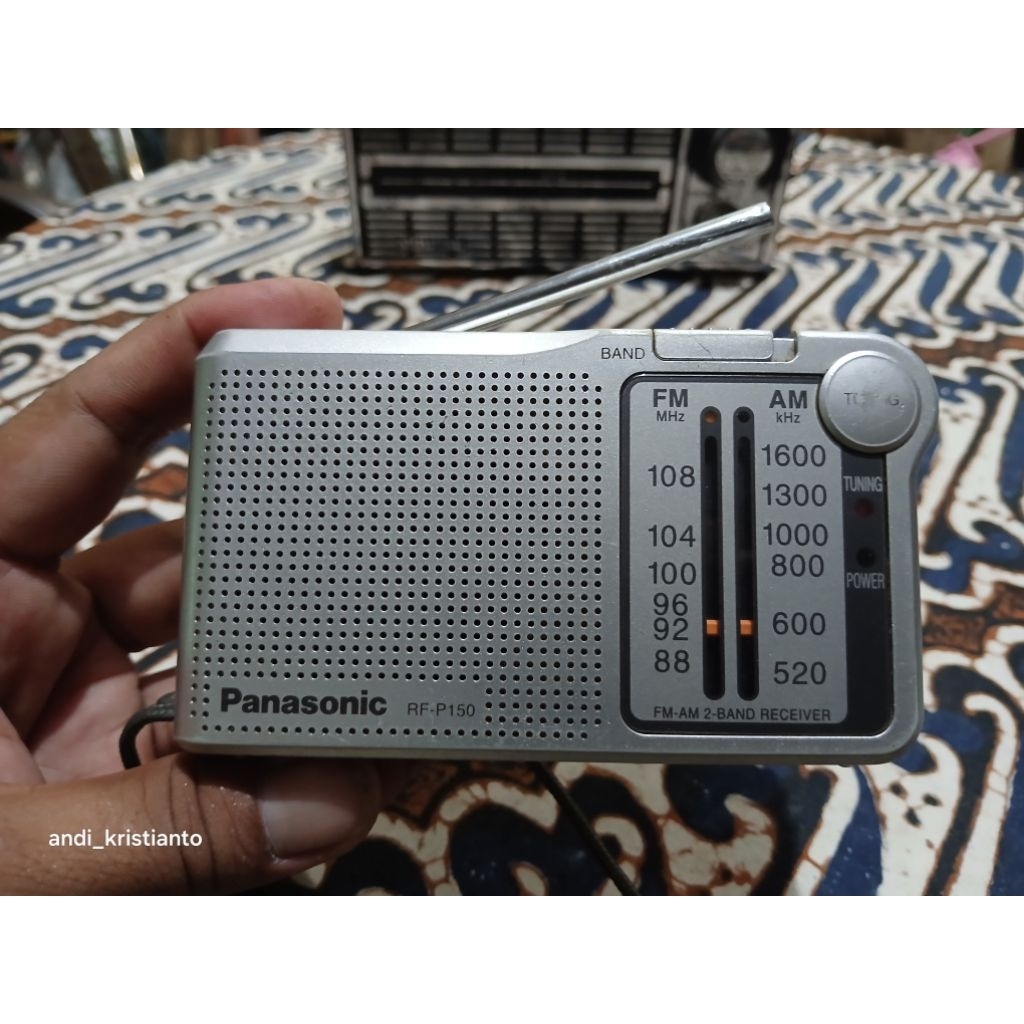 Radio saku panasonic bekas