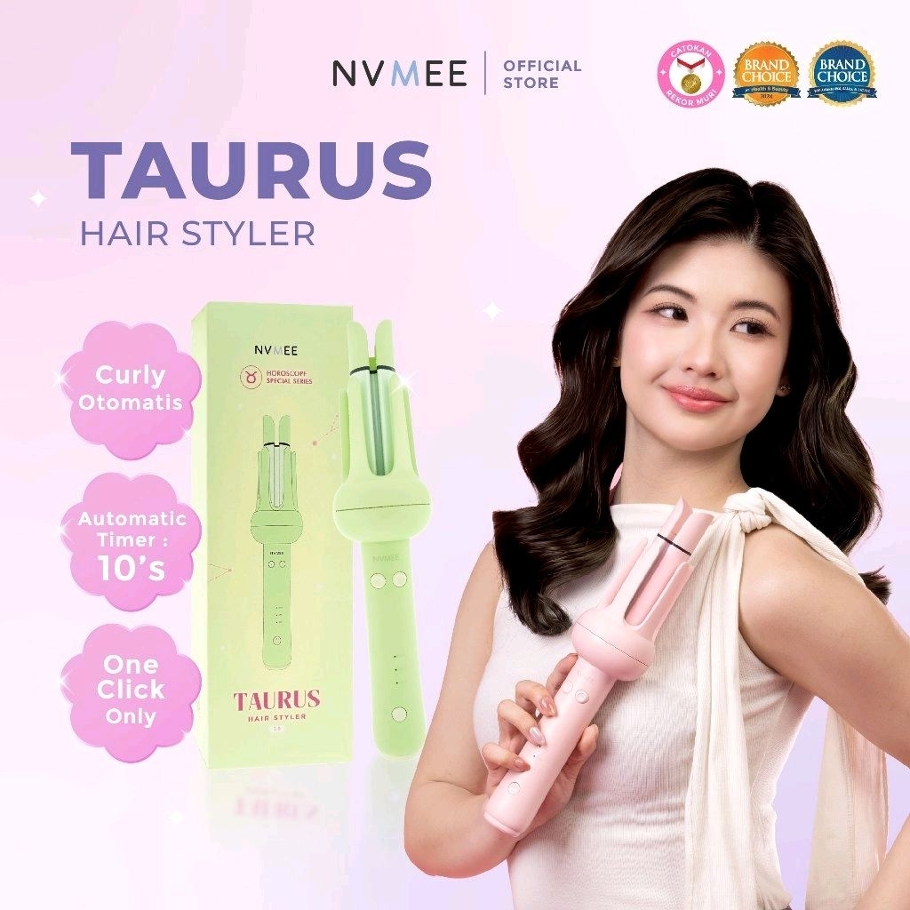 NVMEE - Taurus Hair Styler 2.0 | Catokan Keriting Otomatis