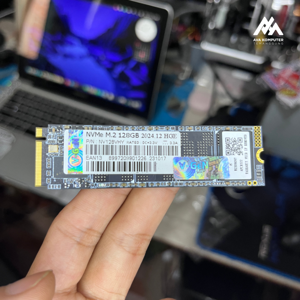 SSD NVMe M.2 128GB & 256GB - Bekas Second Original Berbagai Merk Copotan