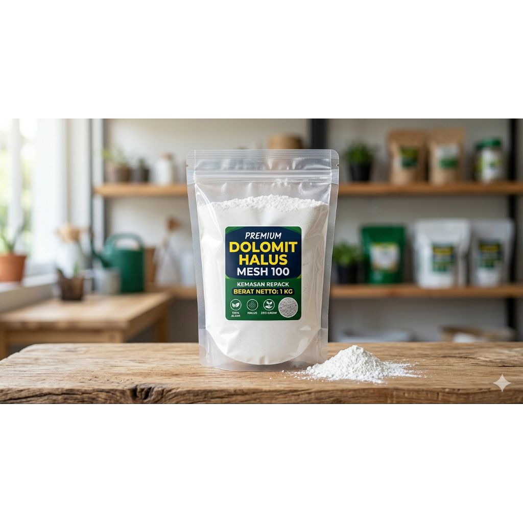 DOLOMITE super mesh PREMIUM halus [REPACK 1KG] / berkahalamnusantara1