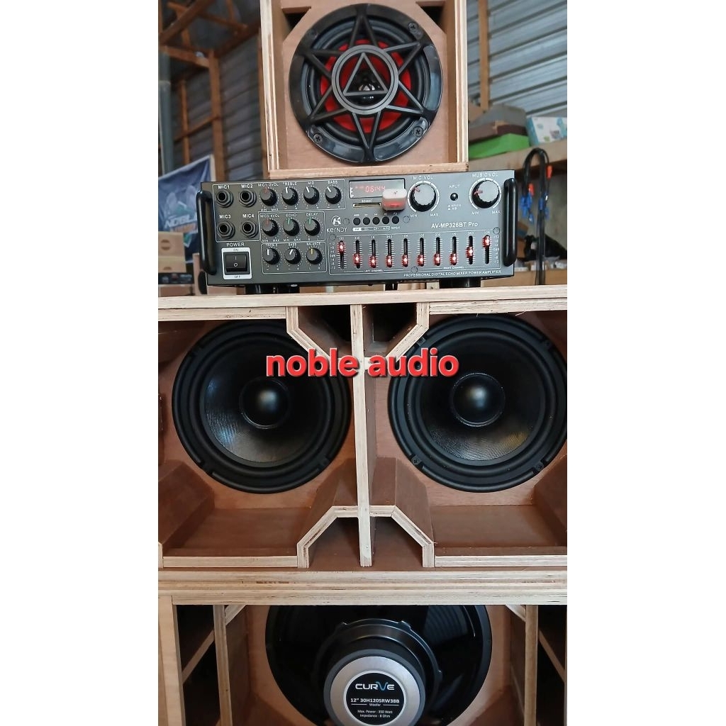 Miniatur Sound System 12" box paratel