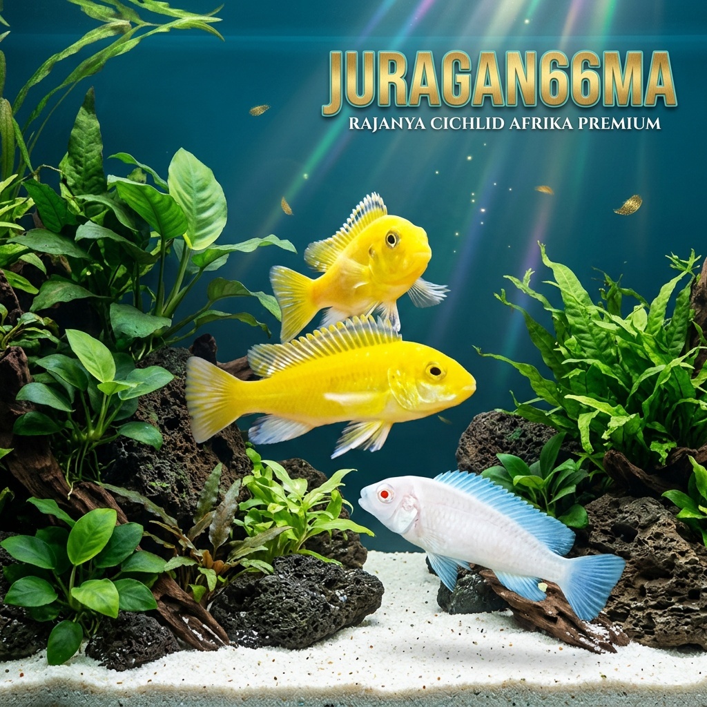 IKAN HIAS CHICHILD SNOWHITE DAN LEMON / IKAN HIAS AQUASCAPE / IKAN HIASAN AQUARIUM