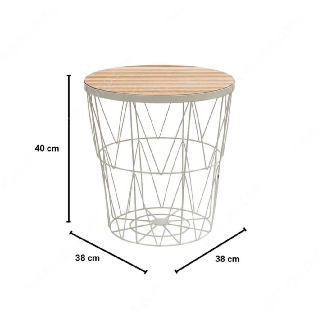 Informa Topaz Meja Tamu Dengan Penyimpanan -  Table Meja Ruang Tamu Serbaguna Meja Sofa Furniture Ru