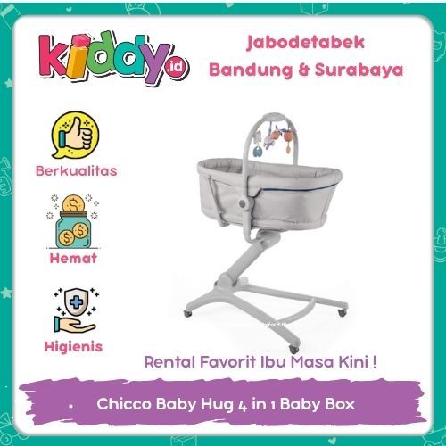 SEWA DI KIDDY.ID - Chicco Baby Hug 4 in 1 Baby Box