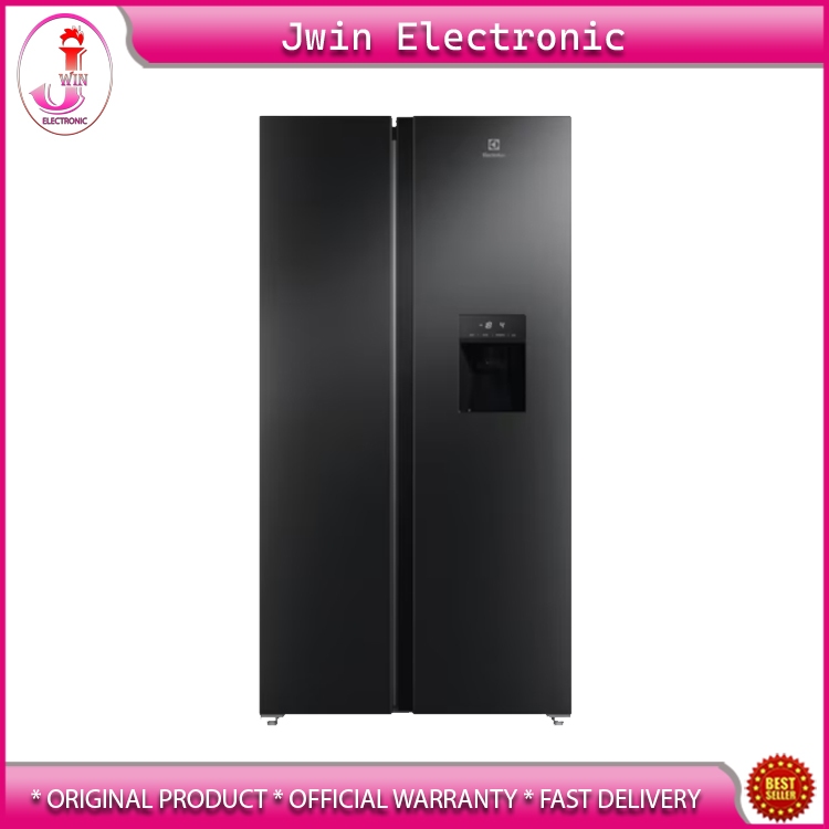 ELECTROLUX ESE5740B-B Kulkas side by side 571L 700 Series / ESE 5740 B-B / ESE-5740-B-B / ESE5740BB