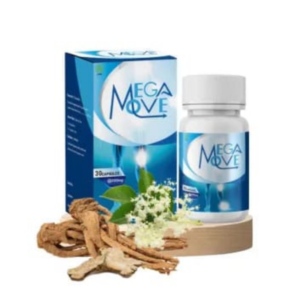 Megamove Obat Herbal Kapsul Nyeri Sendi Otot Tulang & Rematik