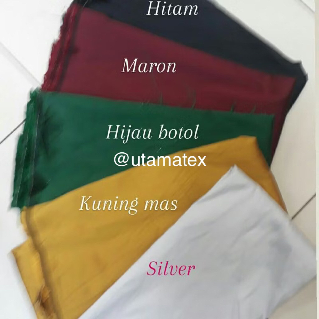 Tafeta Dob Bahan Halus Untuk Kebaya dan Adat
