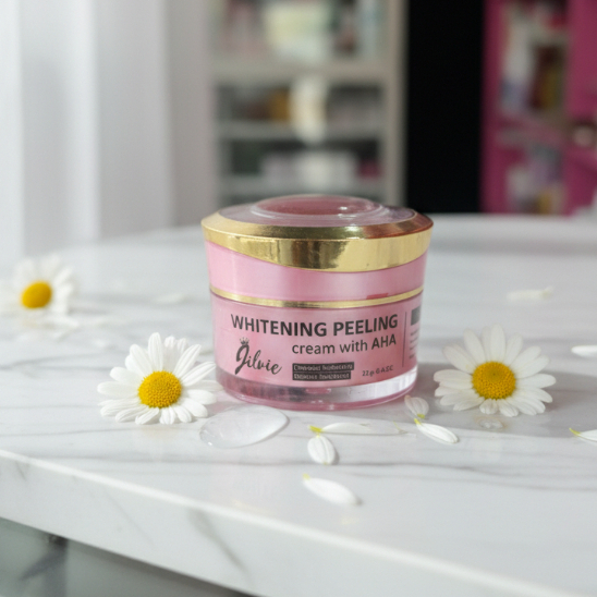 Jilvie Cream kelupas pink untuk perawatan wajah
