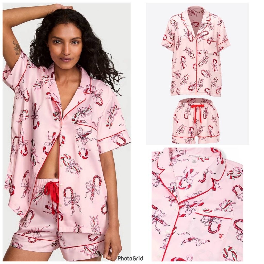 pajamas 1 set baju tidur wanita victoria** secret original