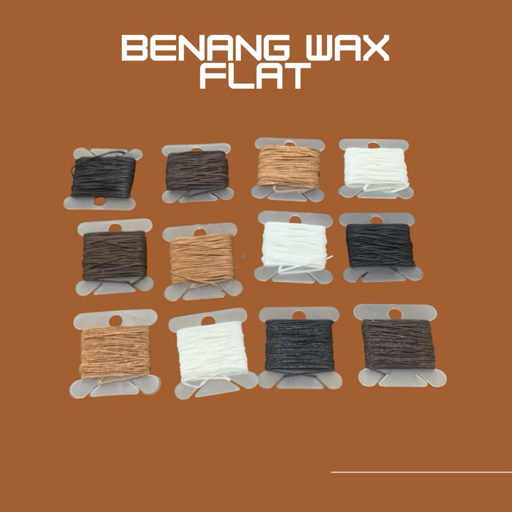 Benang Wax Kulit (5meter) untuk jahit kulit