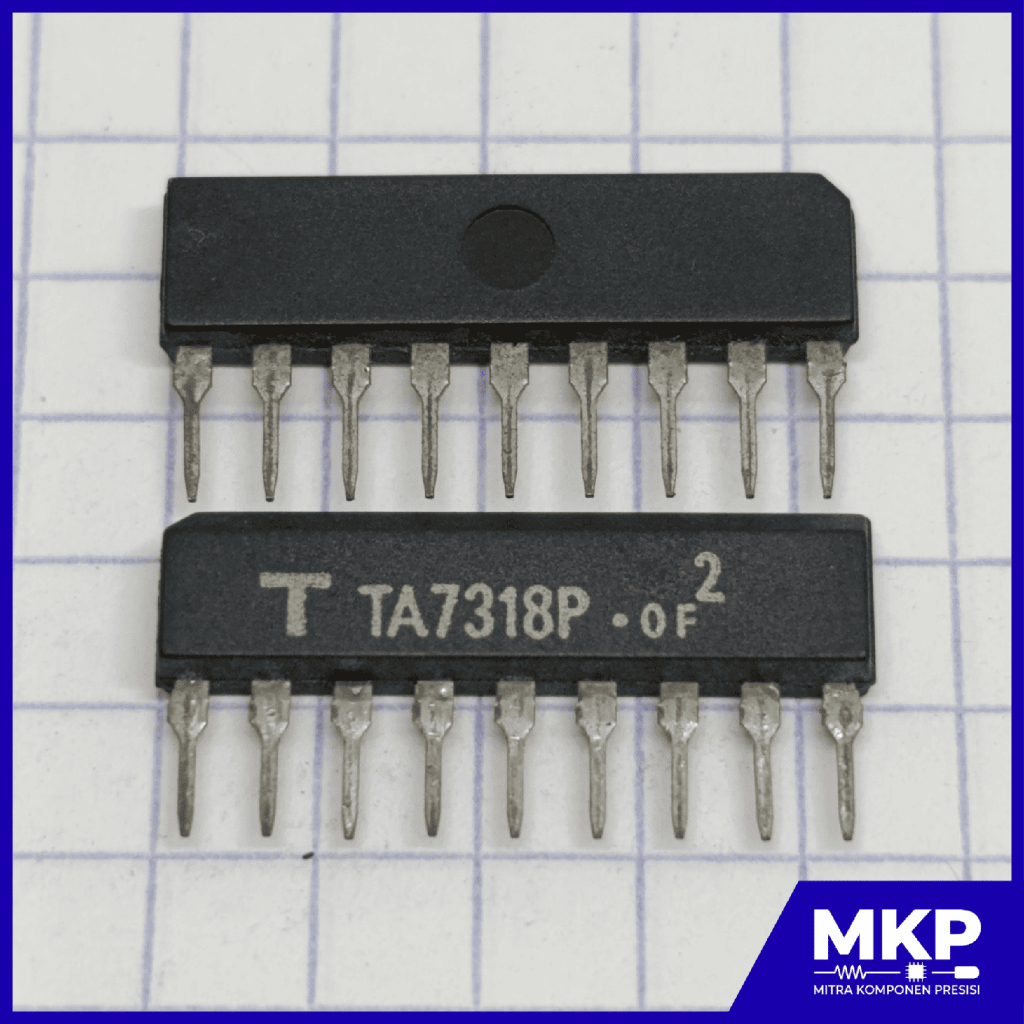 IC TA7318P TOSHIBA ORIGINAL BARU TA 7318 P