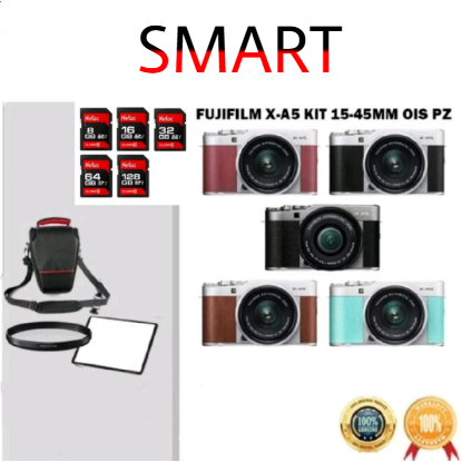 Fujifilm X-A5 Kit 15-45mm OIS PZ Kamera Mirrorless Fujifilm