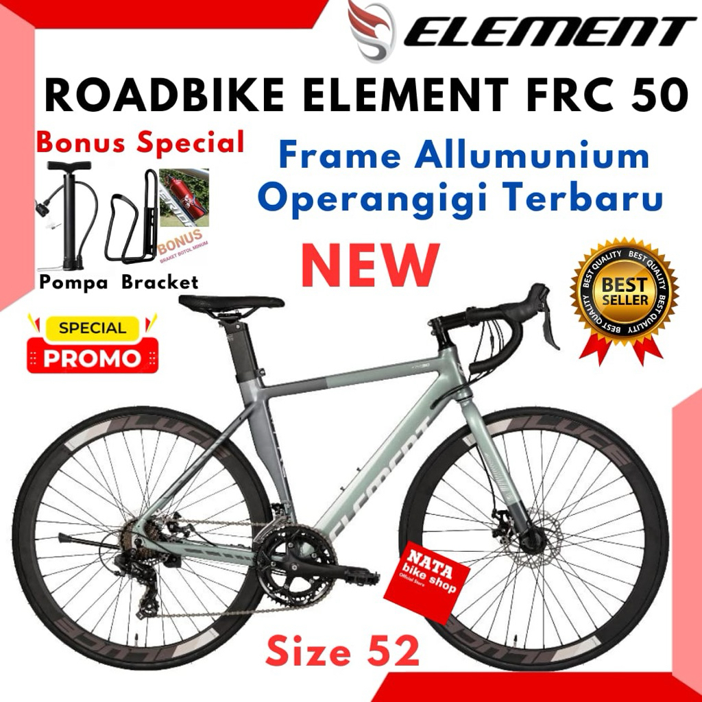 Sepeda Roadbike Element FRC 50 Frame Alloy Terbaru
