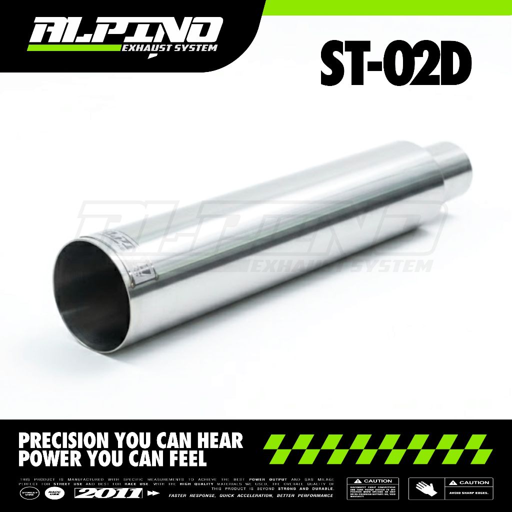 Tailpipe ST-02D Diesel Alpino Exhaust System Original