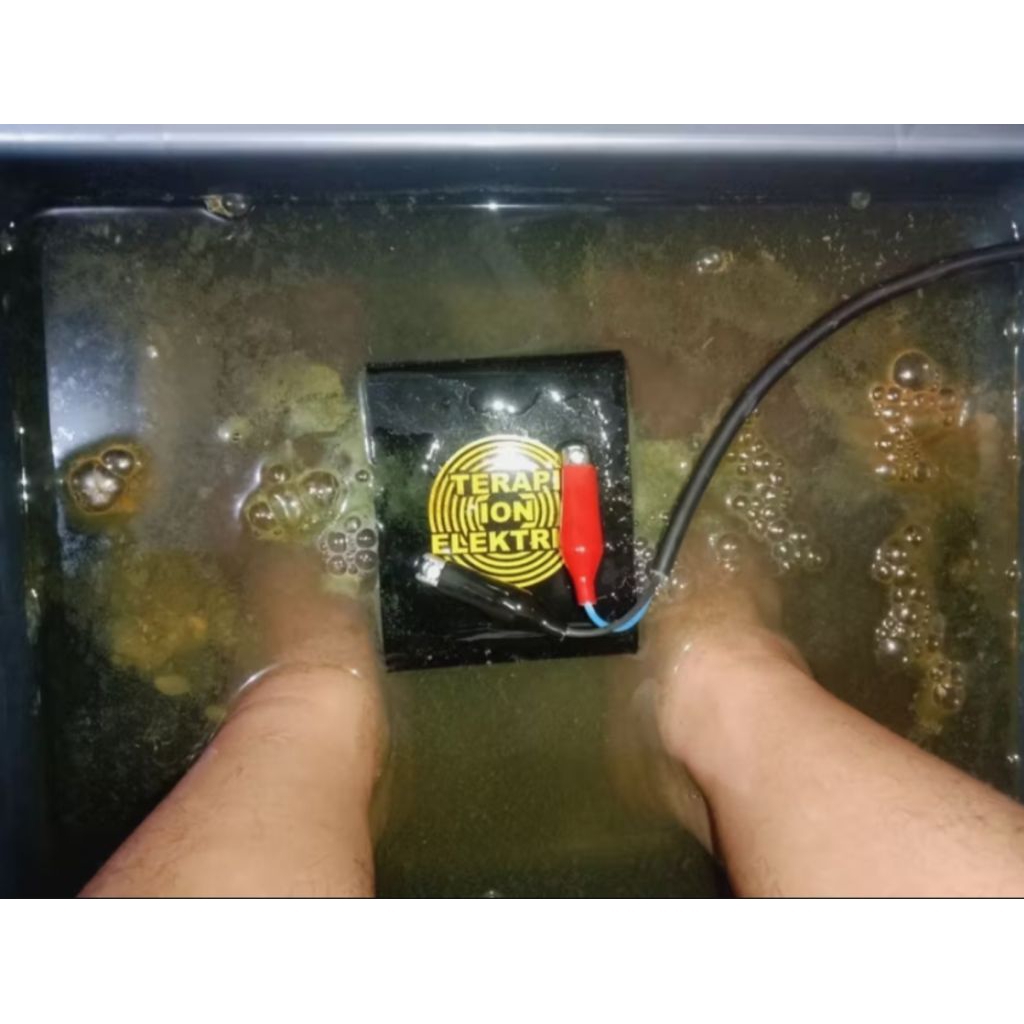 Foot Spa Ion Detox | Alat Terapi Ion Elektrik Rendam Kaki Detox Paket 2 array + Bergaransi