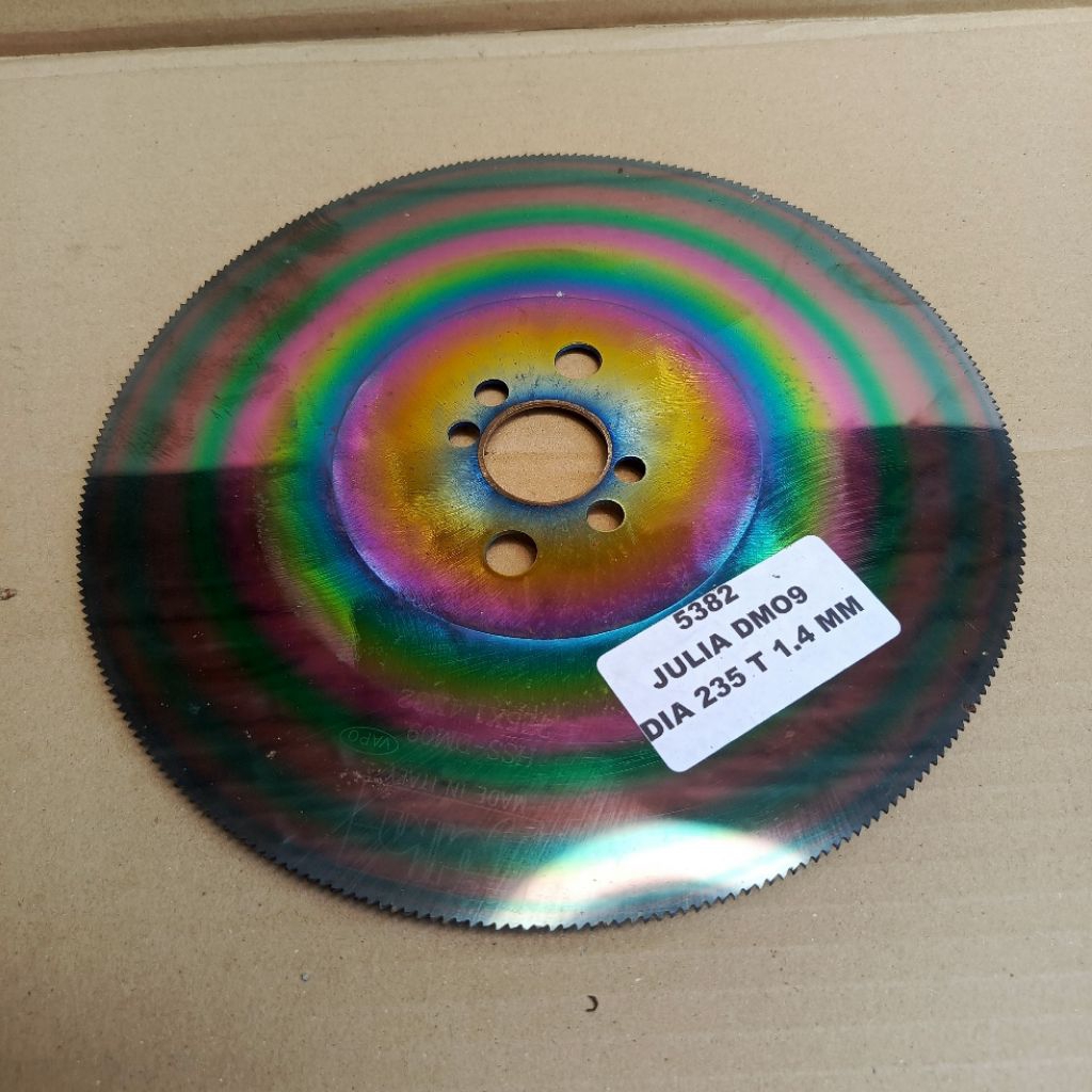 A074 Circle Saw HSS / Gergaji HSS / Bahan Taji Ayam / Bahan Pisau Premium