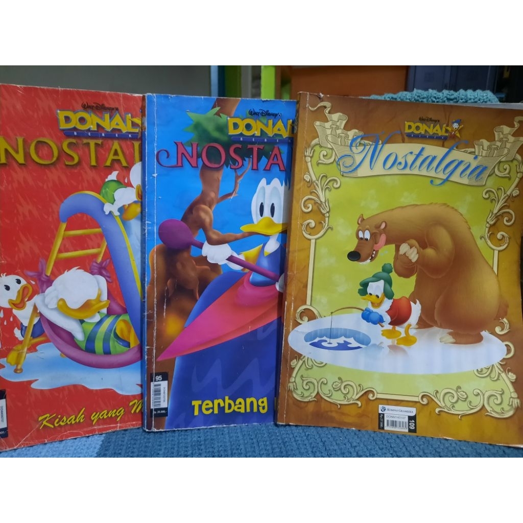 Preloved Komik Nostalgia Donal Bebek 3 komik