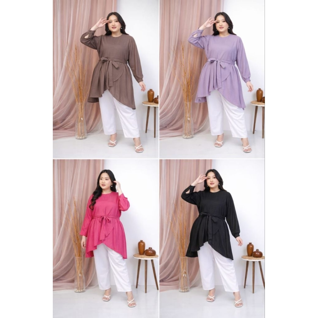 (LD 125, LD 140) BLOUSE JUMBO ATASAN BIGSIZE ATASAN JUMBO