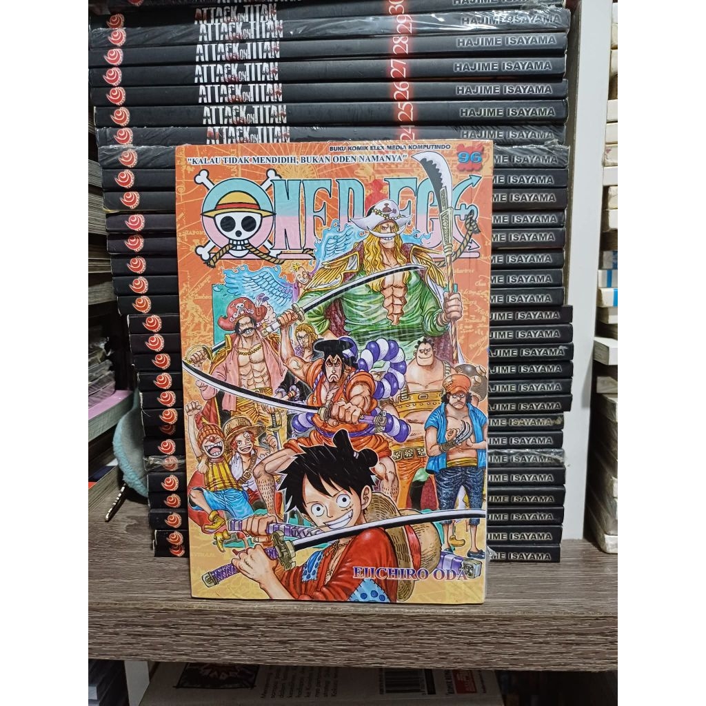 Komik Onepiece 96 segel