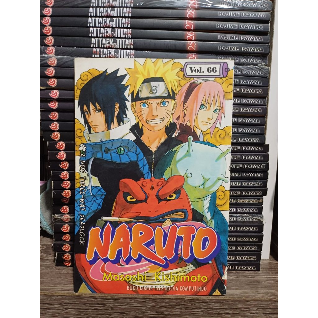 Komik Naruto 66 lepas segel