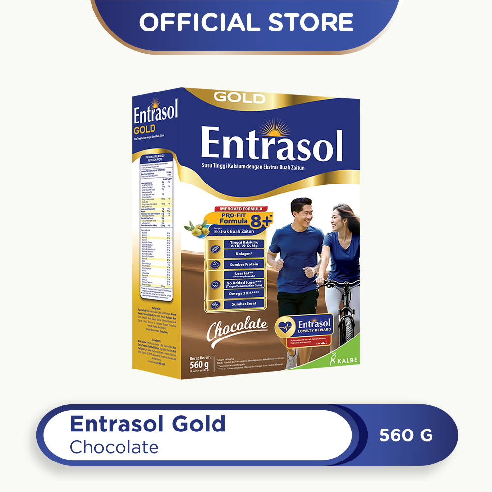 ENTRASOL GOLD CHOCOLATE 560 G