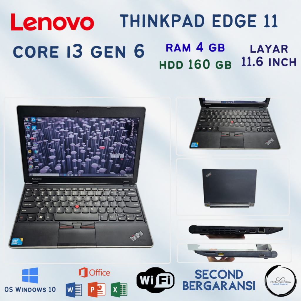 Laptop Core i3 Windows 10 Lenovo Murah Bergaransi