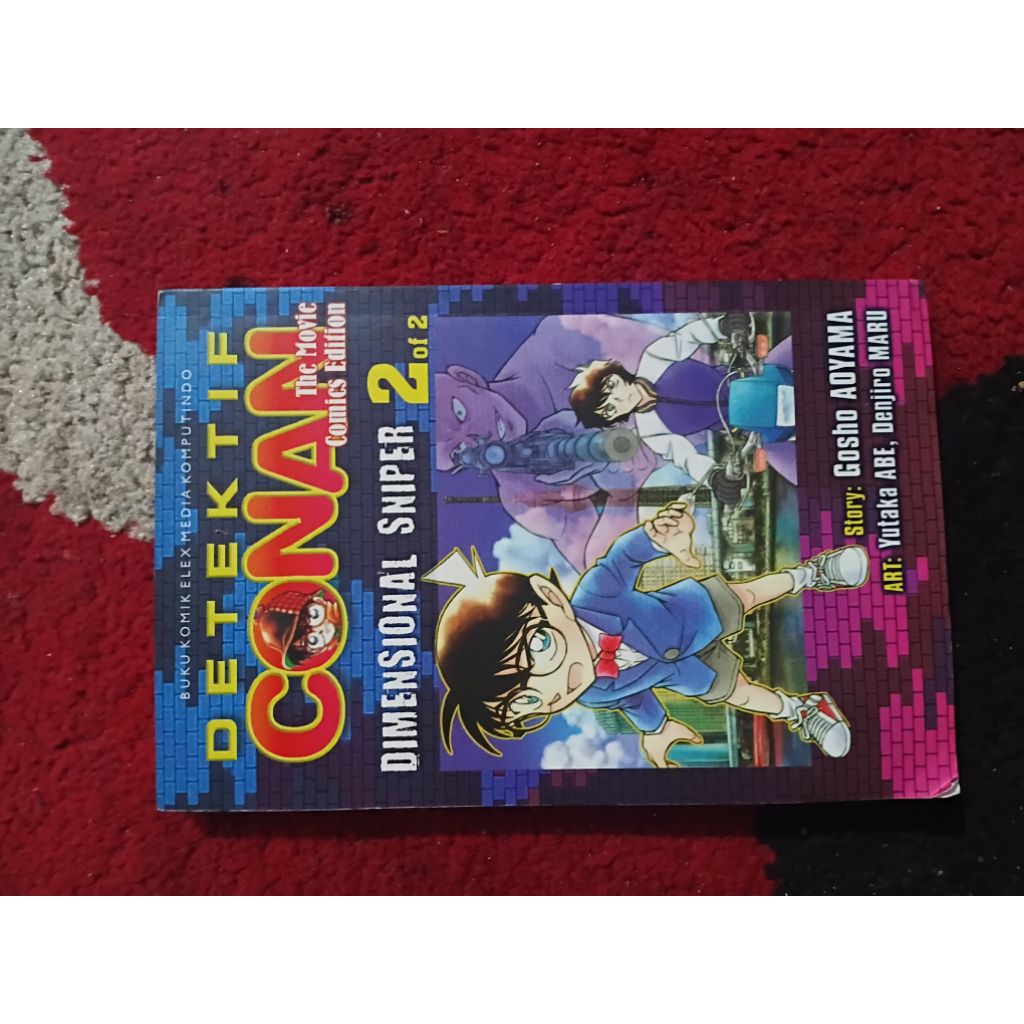 komik detektif conan movie dimensional sniper part 2