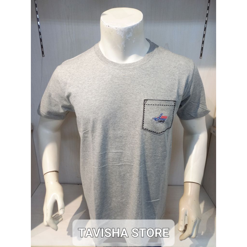 Kaos LEA Original-Regular Fit Casual Cowok|Premium Best Seller