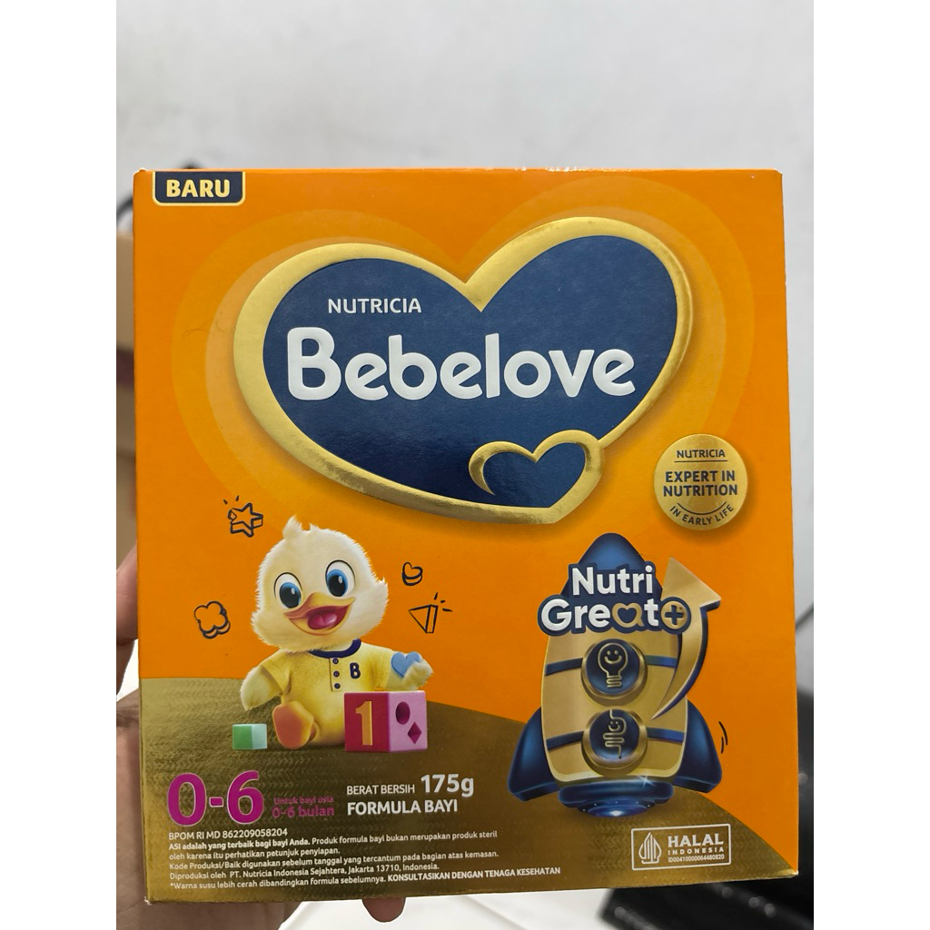[JUAL SUSU HARGA SALES PABRIK] Susu Formula Bayi BEBELOVE 0-6 Bulan 175gr – Produk Original & BPOM |