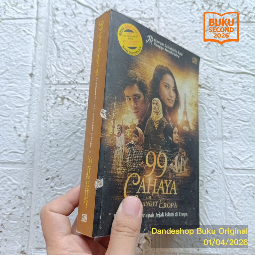 99 Cahaya di Langit Eropa - Novel Bekas Preloved Original