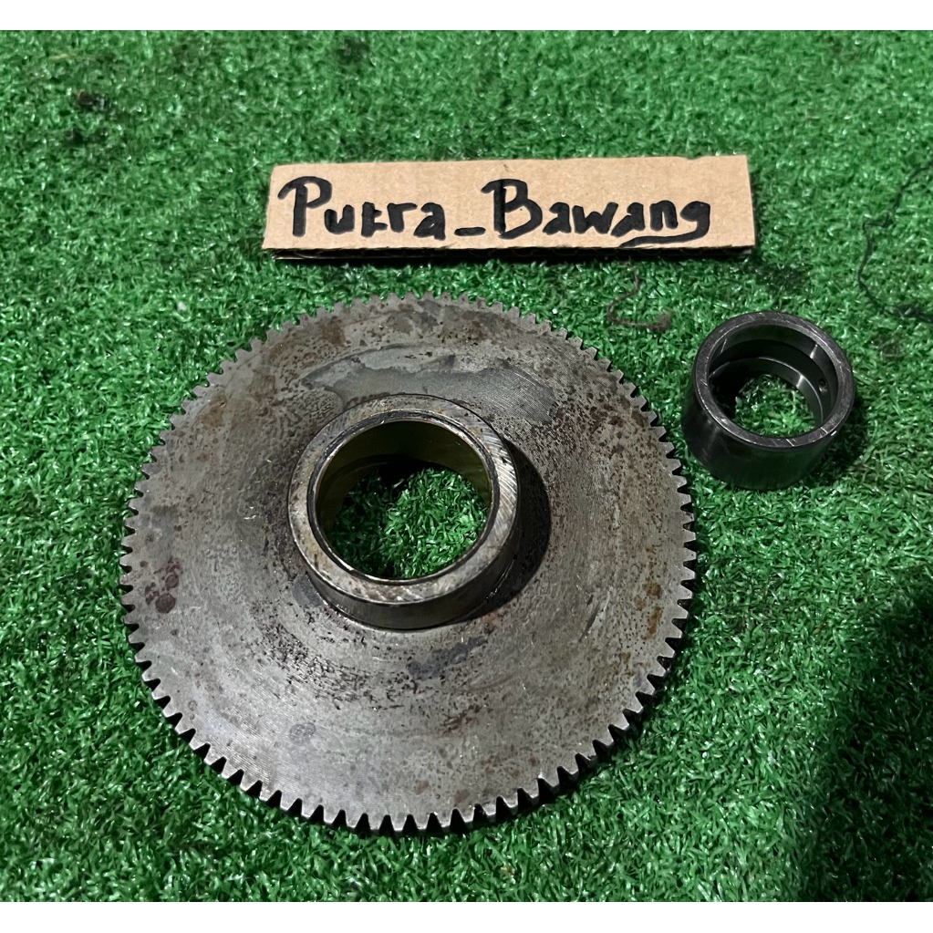gigi penghantar dobel stater v80